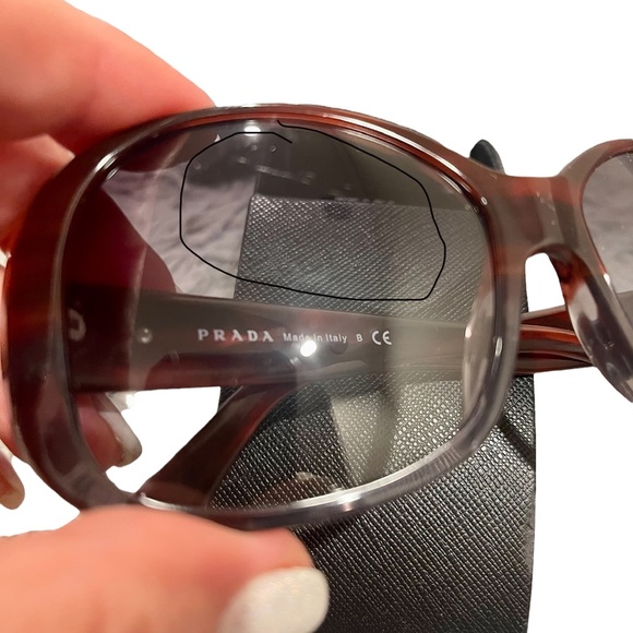 PRADA Gray Gradient Sunglasses - Picture 4 of 7